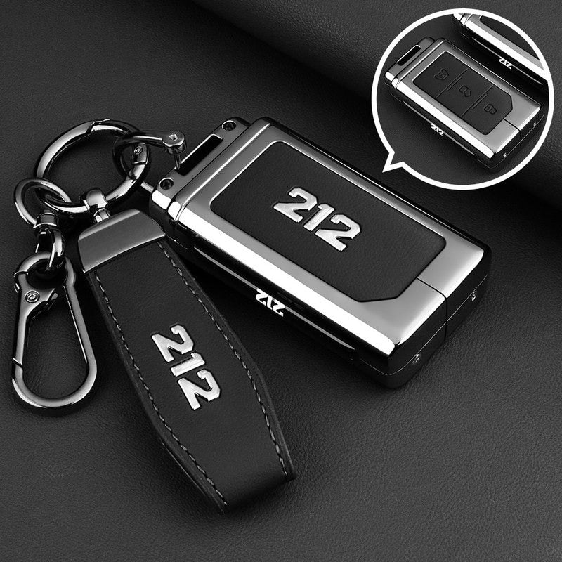 Metal & Leather Key Cover for BAW 212