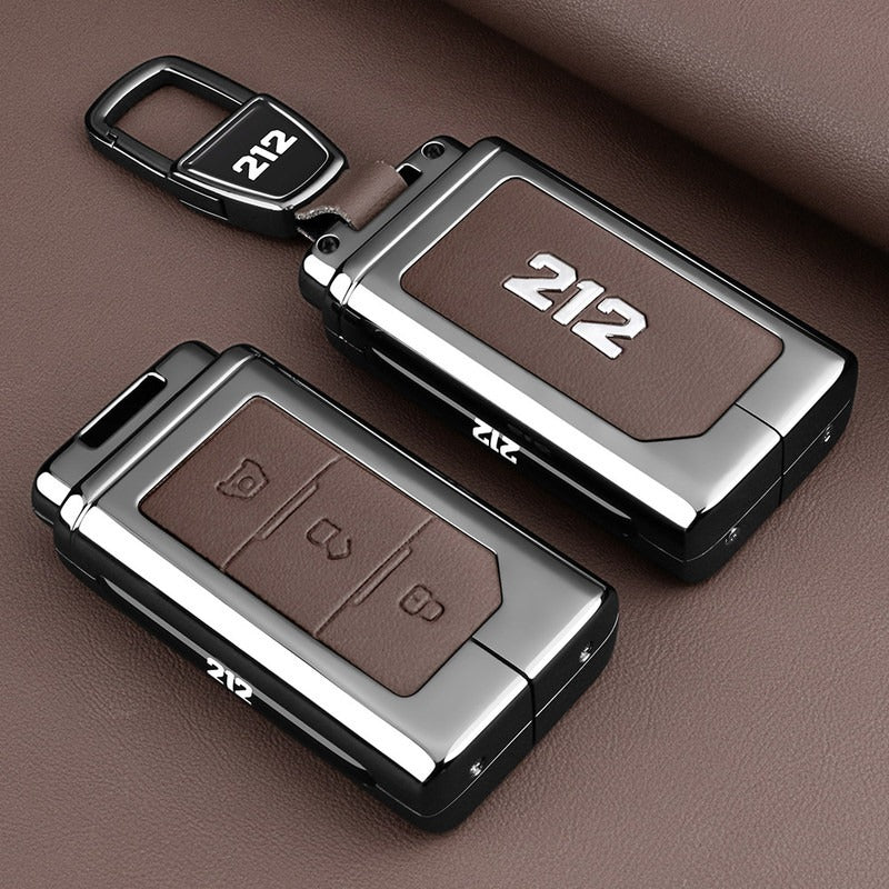 Metal & Leather Key Cover for BAW 212