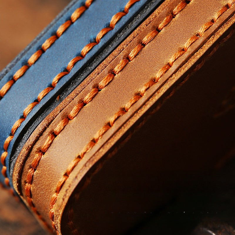 Genuine Leather Handmade Key Cover for BAW 212