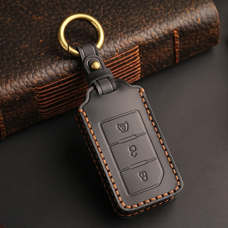 Genuine Leather Handmade Key Cover for BAW 212