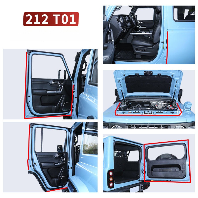 Full Vehicle Weatherstrip Seal Kit for BAW 212 T01