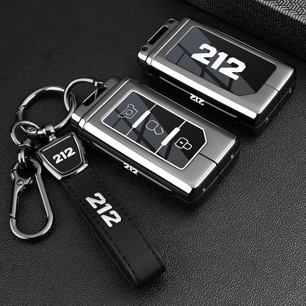 Metal & Leather Key Cover for BAW 212