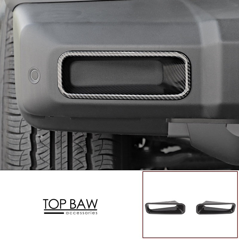 Carbon Fiber Pattern Interior Trim Covers for BAW 212 T01 - [Front Fog Light] Front Fog Light Trim