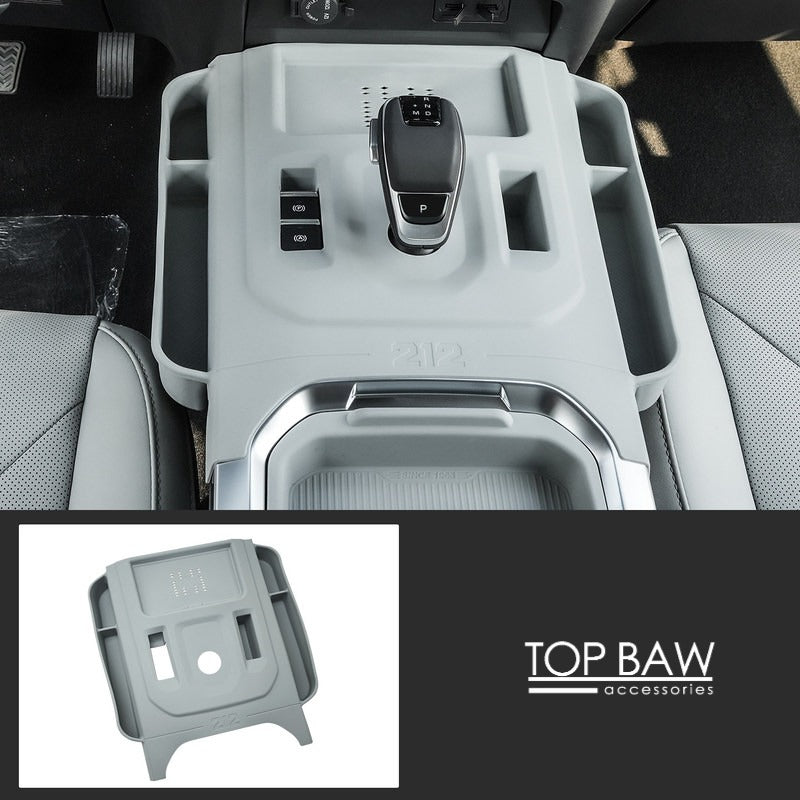 Center Console Gear Shift Protective Frame for BAW 212 T01 - Gray