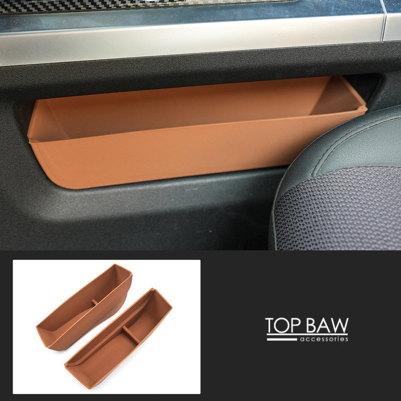 Center Console Lower Storage Boxes for BAW 212 - Brown