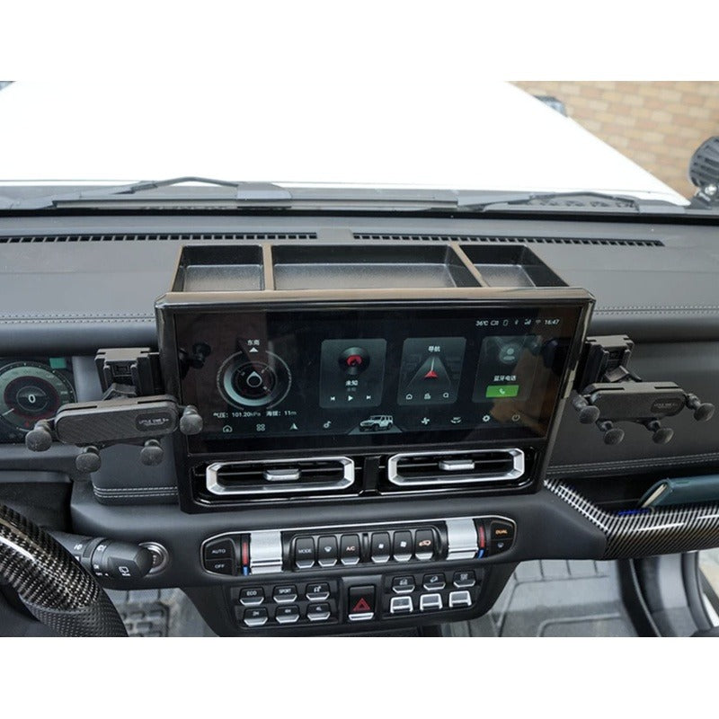 Center Screen Rear Storage Box for BAW 212 T01 - With Phone Holder Version