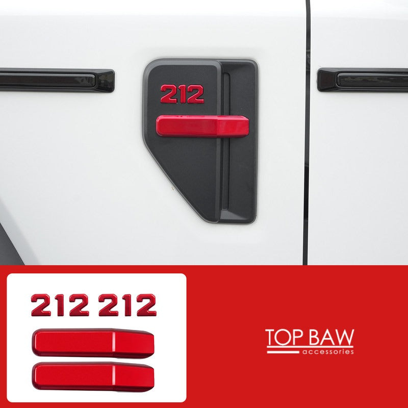 Fender Decorative Trim for BAW 212 T01 - Sport Red / Both Sides（BAW 212 T01 ）
