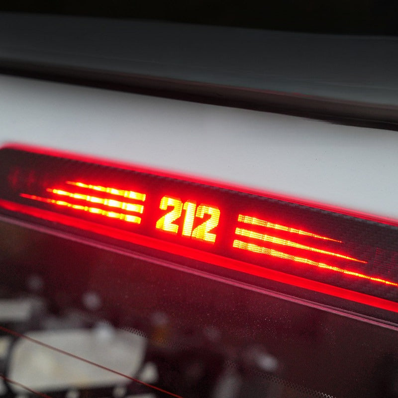 High-Mount Brake Light Decorative Sticker for BAW 212