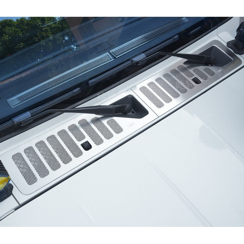 Hood Debris Mesh Guard for BAW 212 T01 - Silver