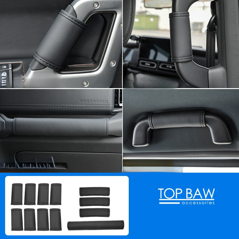 Interior Grab Handle Covers for BAW 212 - Full vehicle / 12 pieces