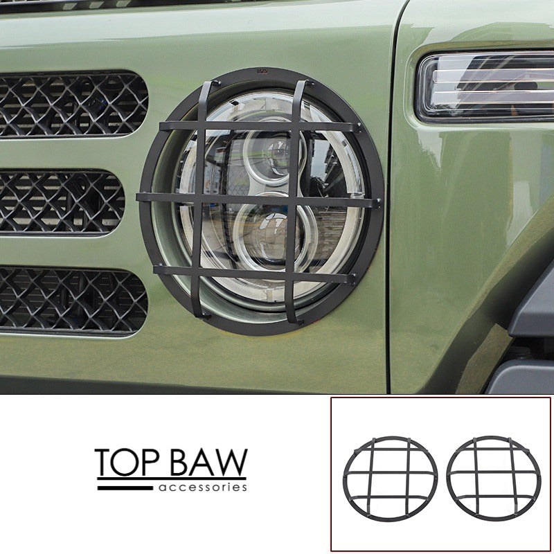 Metal Headlight & Taillight Guards for BAW 212 T01 - C-Taillight Guards