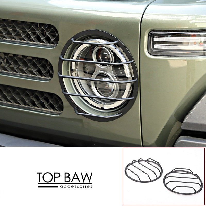Metal Headlight & Taillight Guards for BAW 212 T01 - D-Taillight Guards