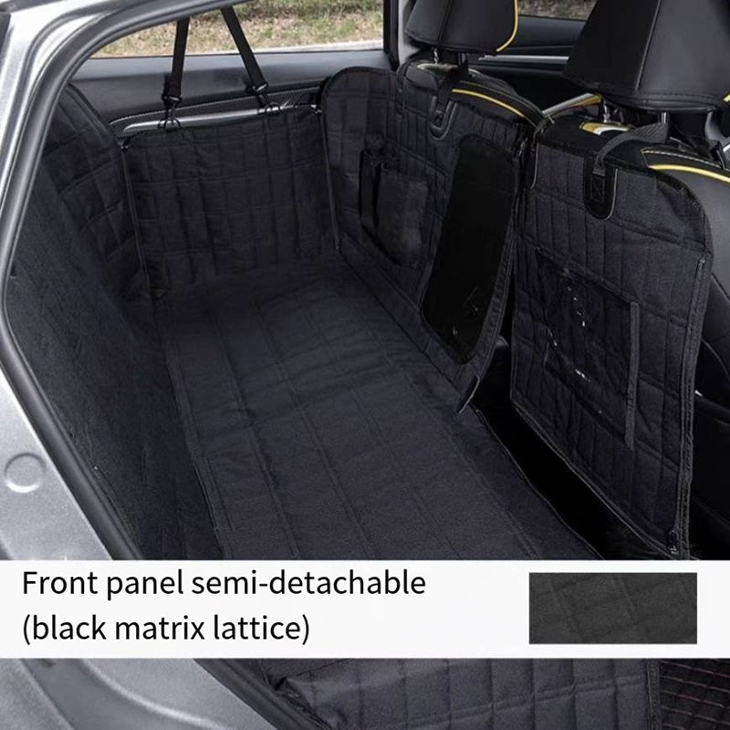 Pet Dog Car Seat Protector Covers Hammock - Black
