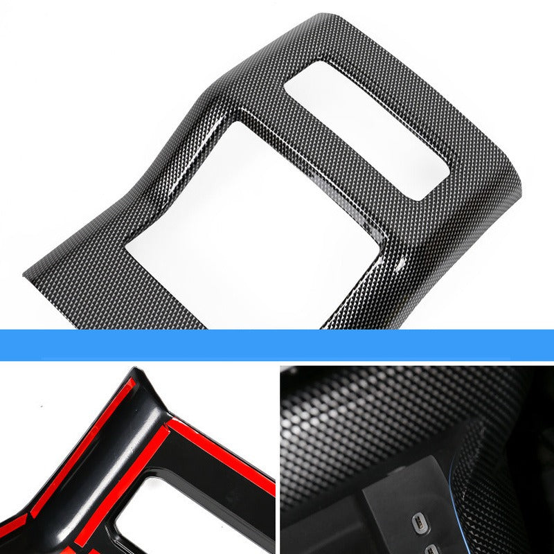 Rear Air Vent Protective Cover for BAW 212 T01 - Carbon Fiber Pattern