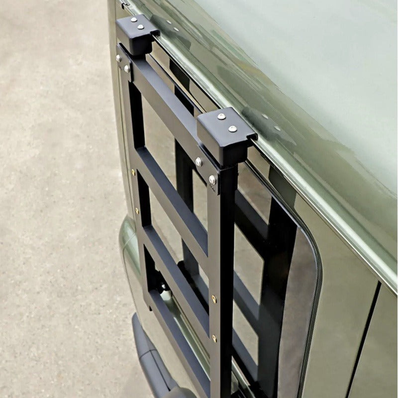 Rear Window Roof Access Ladder for BAW 212 T01 - Black