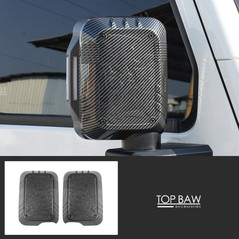 Side Mirror Protective Covers for BAW 212 - Carbon fiber pattern