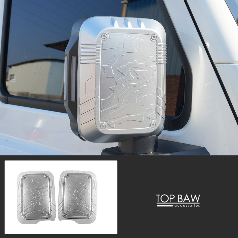 Side Mirror Protective Covers for BAW 212 - Matte silver