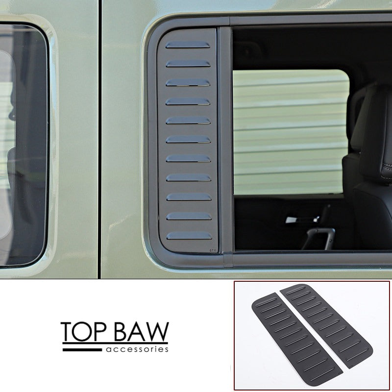 Small Side Window Trim Covers for BAW 212 T01 - Louvered Style