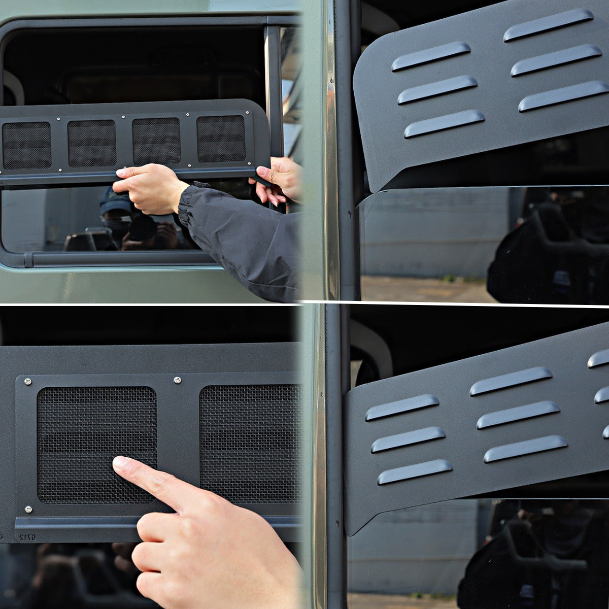 Window Louvers Vent Guards for BAW 212 T01