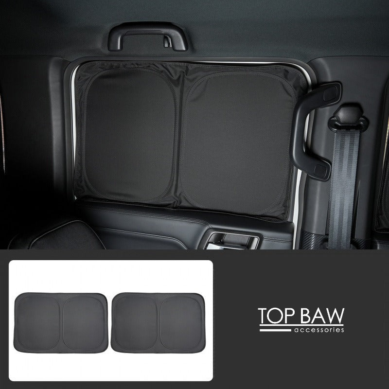 Windshield Sun Shade for BAW 212 T01 - Second row window sunshade (2 pieces)